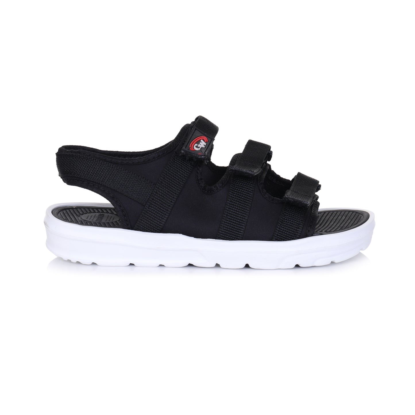 COOPERWINGS Comfortable Sandal for Men – Trendy Sports Footwear, Stylish Formal Sandals, Casual & Office Black Lightweight Sandals