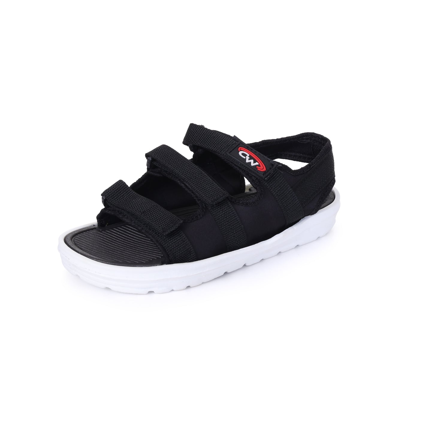 COOPERWINGS Comfortable Sandal for Men – Trendy Sports Footwear, Stylish Formal Sandals, Casual & Office Black Lightweight Sandals