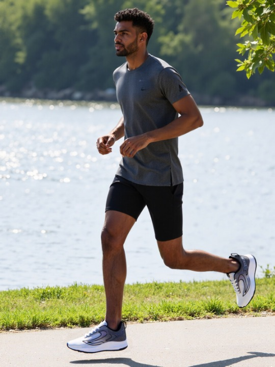COOPERWINGS Breathable Running Sports Shoes for Men, Lightweight Gym Sneakers for Workout, Training, and All-Day Comfort