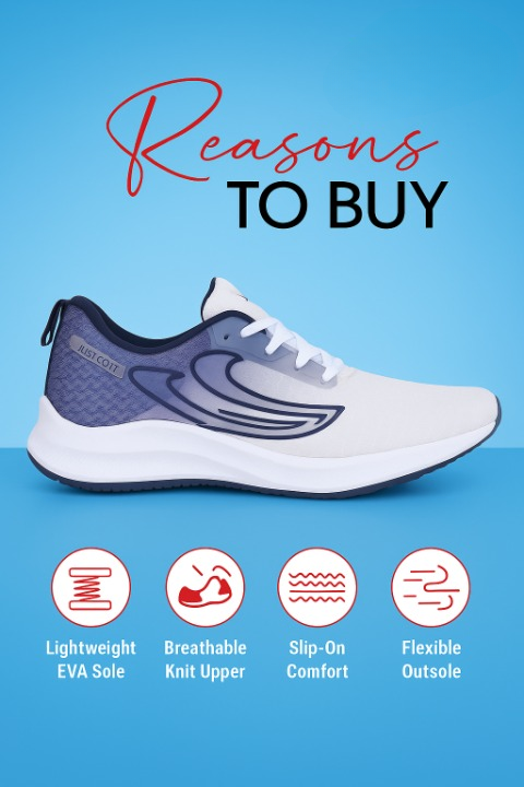 COOPERWINGS High-Performance Men's Running Shoes, Stylish Sports Sneakers for Gym, Workout, and Training Sessions
